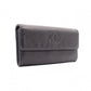 CHANEL Coco Mark Caviar Skin Long Wallet, Leather, Black, Coco Mark, CC Logo, Wallet