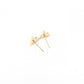 LOUIS VUITTON Essential V Earrings, Metal, Gold