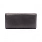 CHANEL Coco Mark Caviar Skin Long Wallet, Leather, Black, Coco Mark, CC Logo, Wallet