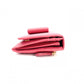 PRADA Ribbon Saffiano Long Wallet, Leather, Pink Ribbon, Gold Hardware