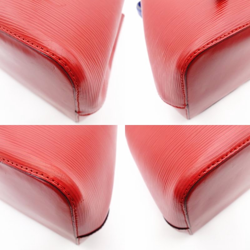 LOUIS VUITTON Épì Nœud M54365 Handbag 2-Way Red × Blue Shoulder Leather 7-12-836