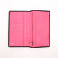 CHANEL Lambskin Cambon Line Long Wallet, Leather, Black and Pink, CC Logo
