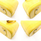 LOUIS VUITTON Epi Alma BB Handbag 2-Way Yellow Leather Crossbody Silver Hardware R81170
