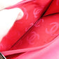 CHANEL Lambskin Cambon Line Long Wallet, Leather, Black and Pink, CC Logo
