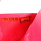 CHANEL Lambskin Cambon Line Long Wallet, Leather, Black and Pink, CC Logo