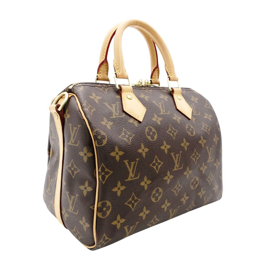 Louis Vuitton Speedy 25 Bandoulière M46977 Monogram Canvas Handbag 2-Way Crossbody R801011