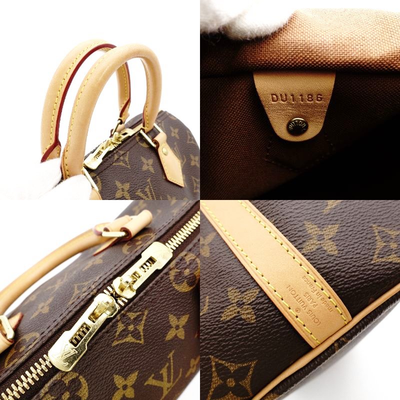 Louis Vuitton Speedy 25 Bandoulière M46977 Monogram Canvas Handbag 2-Way Crossbody R801011