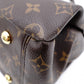 LOUIS VUITTON Parrot Monogram Canvas Handbag, Brown, 2-Way