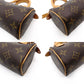 Louis Vuitton Speedy Mini Monogram Canvas Handbag 2-Way Crossbody R801110