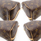 Louis Vuitton Speedy 25 Bandoulière M46977 Monogram Canvas Handbag 2-Way Crossbody R801011