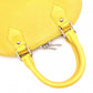 LOUIS VUITTON Alma BB Epi Handbag, Leather, Yellow, 2-Way