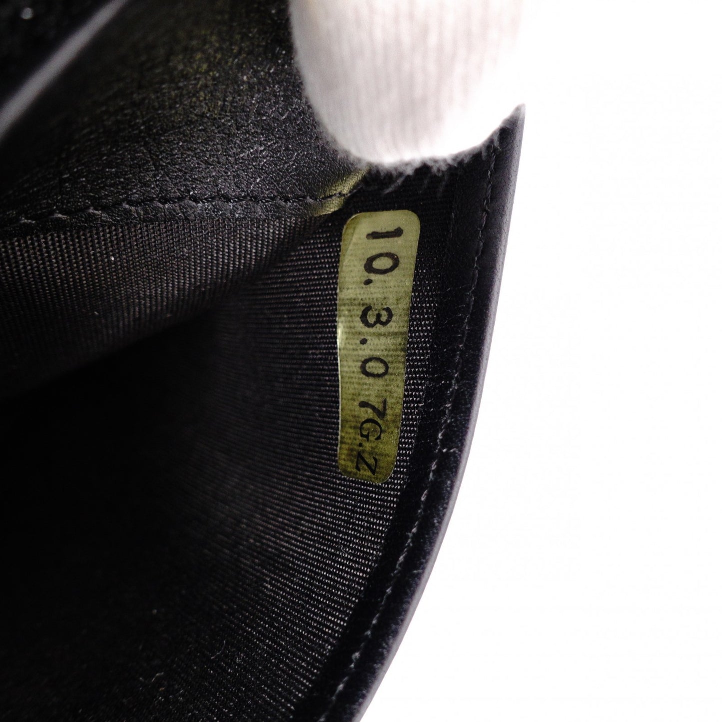 CHANEL Coco Logo Long Wallet, Patent Leather, Black, CC Logo