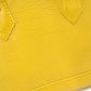 LOUIS VUITTON Alma BB Epi Handbag, Leather, Yellow, 2-Way