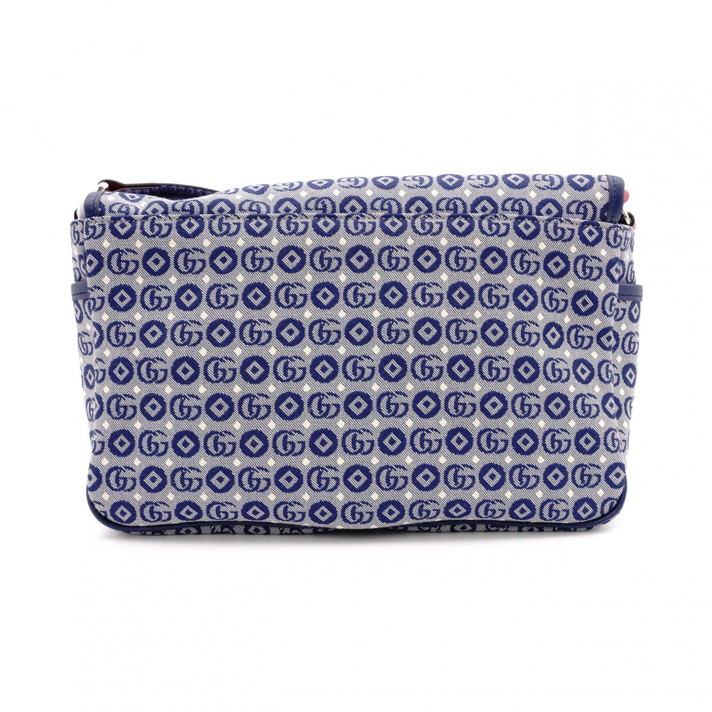 Unused, with tags: GUCCI Canvas Shoulder Bag, Blue