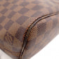 LOUIS VUITTON Neverfull PM Damier Ébène Tote Bag / PVC / Leather / Brown