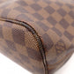 LOUIS VUITTON Neverfull PM Damier Ébène Tote Bag / PVC / Leather / Brown
