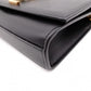 YVES SAINT LAURENT Medium Grained Poodle Kate Shoulder Bag, Leather, Black