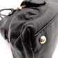 GUCCI Horsebit Shoulder Bag, Leather, Black, Gold Hardware, Tote Bag