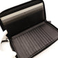 PRADA Round Fastener Long Wallet Black Saffiano Leather Black Men's Organizer 7-11-406