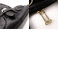 GUCCI Horsebit Shoulder Bag, Leather, Black, Gold Hardware, Tote Bag