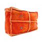 CHANEL Shoulder Bag, Mouton, Orange Leather, Coco Logo