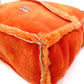 CHANEL Shoulder Bag, Mouton, Orange Leather, Coco Logo