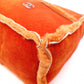 CHANEL Shoulder Bag, Mouton, Orange Leather, Coco Logo