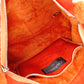 CHANEL Shoulder Bag, Mouton, Orange Leather, Coco Logo