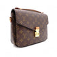 LOUIS VUITTON Metis MM Monogram Canvas Handbag, PVC/Leather, Brown, 2-Way
