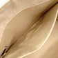 Chloe Woody Medium Tote Shoulder Bag, Cotton/Leather, Beige