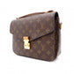 LOUIS VUITTON Metis MM Monogram Canvas Handbag, PVC/Leather, Brown, 2-Way