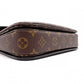 LOUIS VUITTON Metis MM Monogram Canvas Handbag, PVC/Leather, Brown, 2-Way