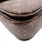 LOUIS VUITTON Metis MM Monogram Canvas Handbag, PVC/Leather, Brown, 2-Way