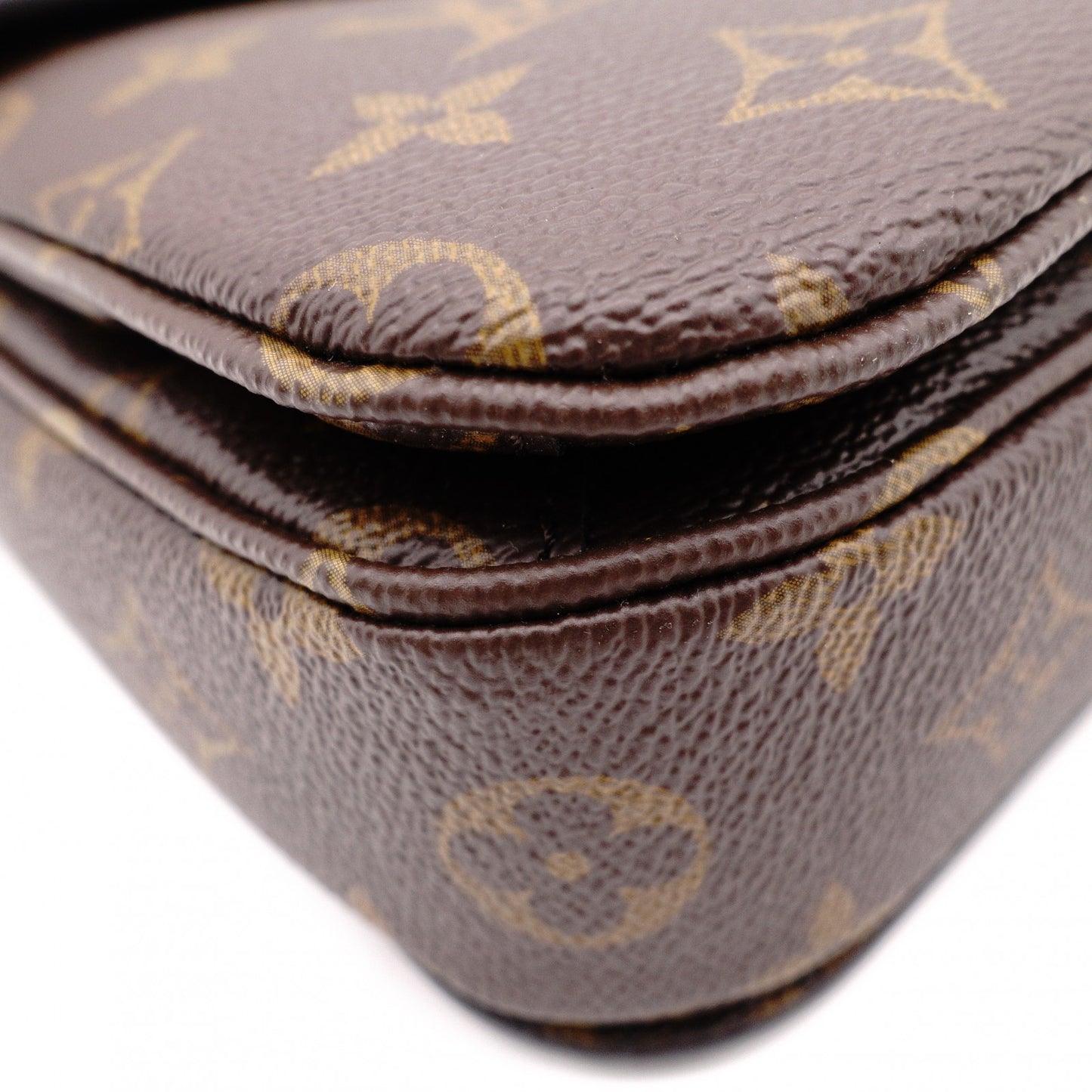 LOUIS VUITTON Metis MM Monogram Canvas Handbag, PVC/Leather, Brown, 2-Way