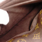 LOUIS VUITTON Metis MM Monogram Canvas Handbag, PVC/Leather, Brown, 2-Way
