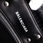 BALENCIAGA Bistro XS Handbag, Cotton, Black, 2-way crossbody
