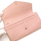 LOUIS VUITTON Monogram Empreinte Sara Wallet in Pink