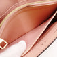 LOUIS VUITTON Monogram Empreinte Sara Wallet in Pink
