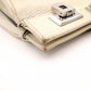 GUCCI Zumi Handbag, Leather, Beige, Silver, Gold Hardware, Logo