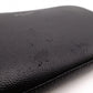 SAINT LAURENT Long Wallet, Leather, Black, Silver Hardware