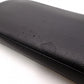 SAINT LAURENT Long Wallet, Leather, Black, Silver Hardware
