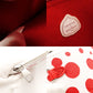 LOUIS VUITTON Neverfull Pouch Infinity Dot Yayoi Kusama Leather White × Red Pouch 7-12-104