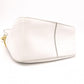 PRADA Vittello Dino Leather Shoulder Bag, White Leather, Crossbody, Gold Hardware