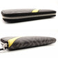 FENDI Diana Gor Zucca Long Wallet Zippy Wallet Men's Black × Gray PVC Leather Wallet R801430