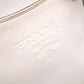 PRADA Vittello Dino Leather Shoulder Bag, White Leather, Crossbody, Gold Hardware