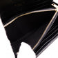 SAINT LAURENT Cassandra Long Wallet, Leather, Black, Flap Wallet, Gold Hardware