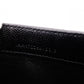 SAINT LAURENT Cassandra Long Wallet, Leather, Black, Flap Wallet, Gold Hardware