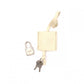 LOEWE Amazonas 28 Handbag, Suede/Leather, Beige Tones, Logo, Suede, Silver Hardware