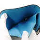 LOUIS VUITTON Pont Neuf Tri-fold Wallet, Leather, Blue and White, LV Logo