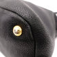 PRADA Vittello Dino Leather Shoulder Bag, Black Leather, Crossbody, Gold Hardware